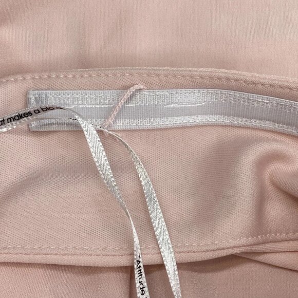 NEW KATIE MAY Maxi Dress Blush Pink Size M Hazel Gown Off The Shoulder Lined - Picture 6 of 12